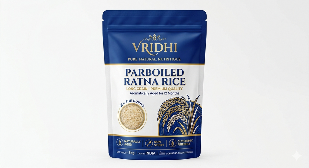 Vridhi Parboiled Ratna Rice