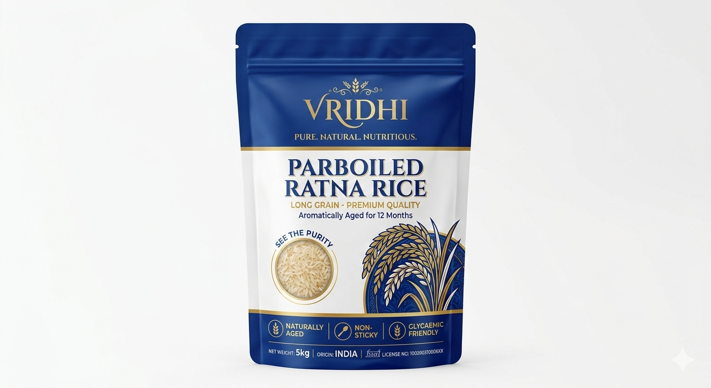 Vridhi Parboiled Ratna Rice